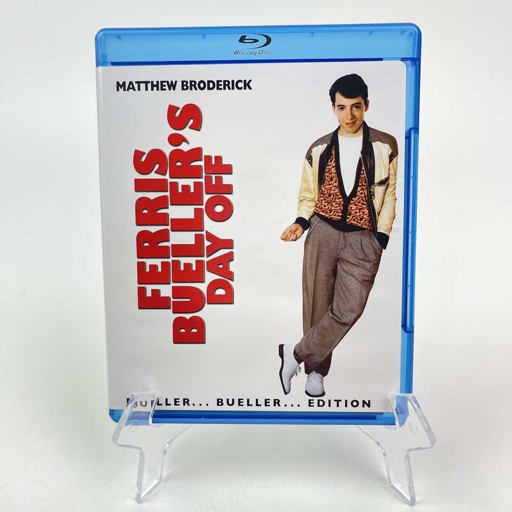 Ferris Bueller Day Off Blu ray 1986 Matthew Broderick Mia Sara Alan Ruck